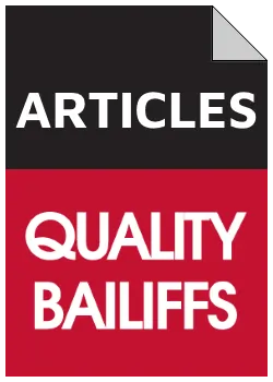 Articles from Quality Bailiffs