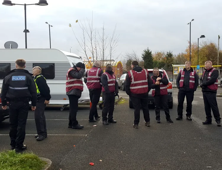 bailiff eviction team