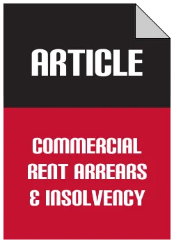 Commercial Rent Arrears Recovery article